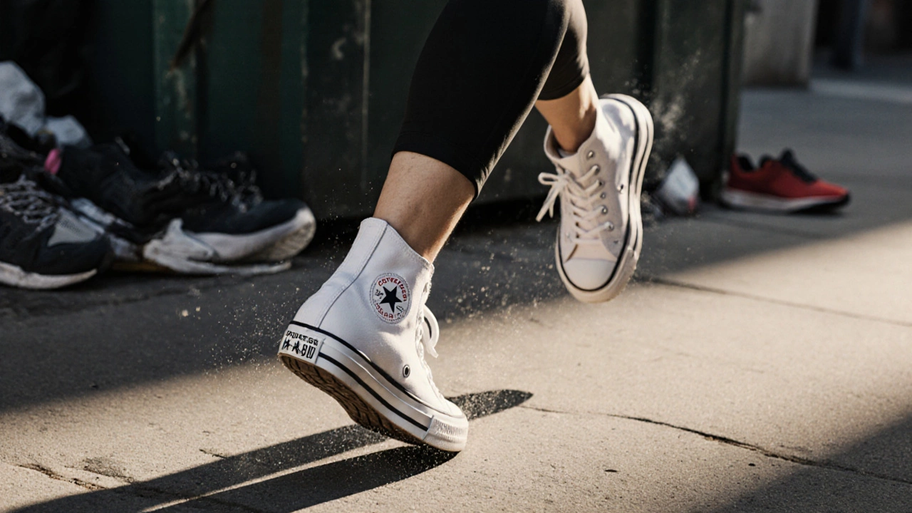Are Converse good for running? Here's what actually happens when you run in them